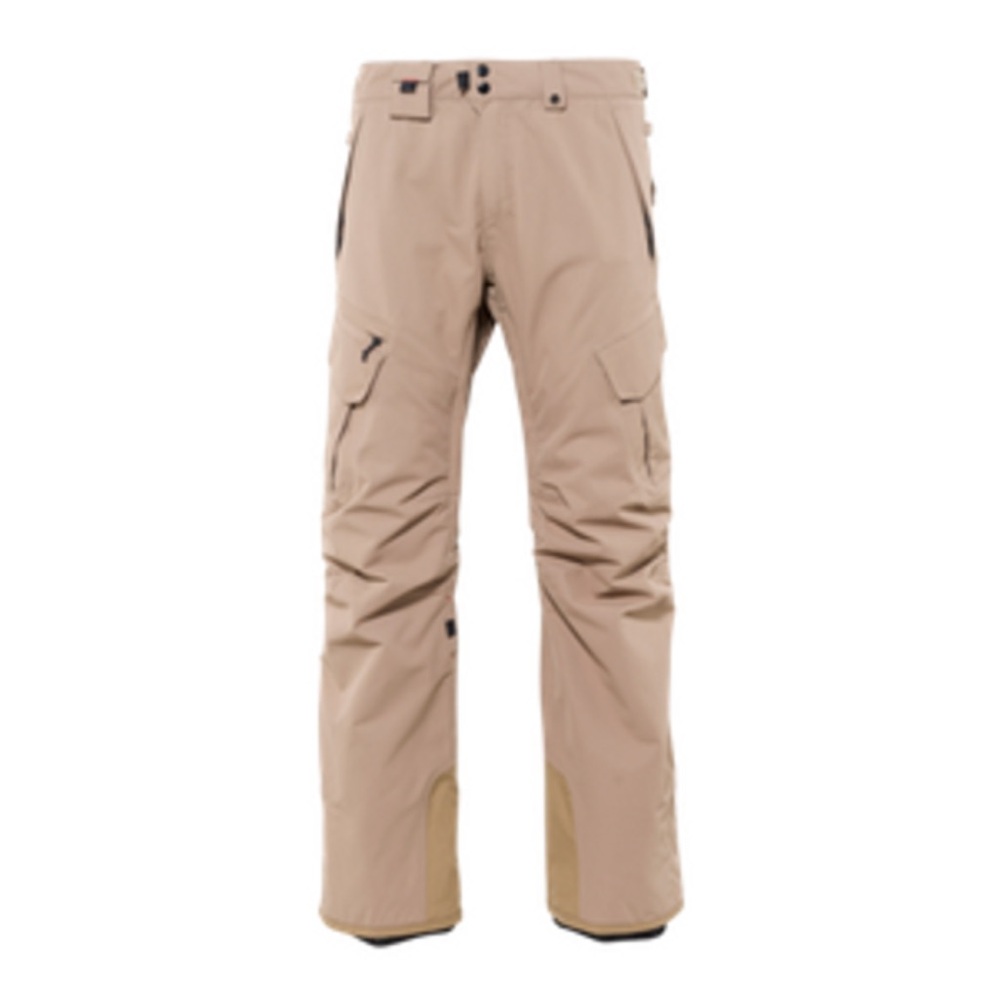 Men's 686 Smarty 3-1 Tan Cargo Ski/Snowboard Pants with fleece liner